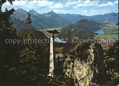 Seilbahn Tegelbergbahn Rossberg Aggenstein Breitenberg / Bahnen /