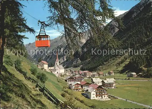 Seilbahn Soelden oetztal Tirol / Bahnen /