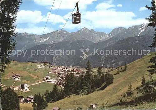 Seilbahn Serfaus Tirol / Bahnen /