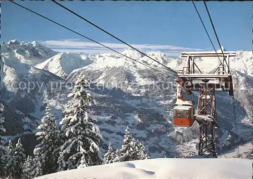 Seilbahn Hochjoch Schruns Golm Zimba  / Bahnen /