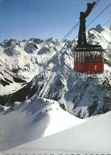 Seilbahn Walmendinger Mittelberg Kleines Walsertal Schafalpen Zwoelferkopf / Bahnen /