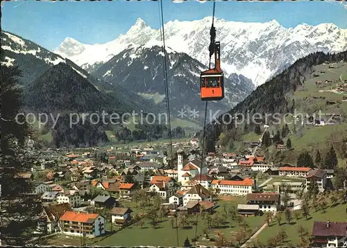 Seilbahn Montafoner Hochjochbahn Schruns Zimba Vandanser Steinwand  / Bahnen /