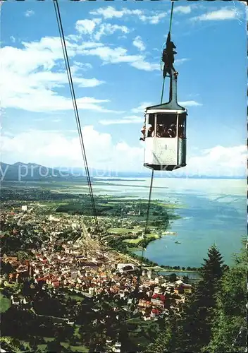 Seilbahn Pfaenderbahn Bregen am Bodensee  / Bahnen /