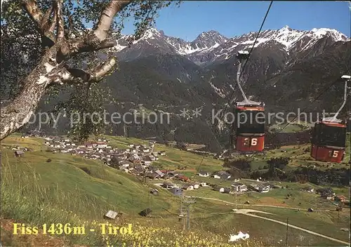 Seilbahn Fiss Tirol / Bahnen /