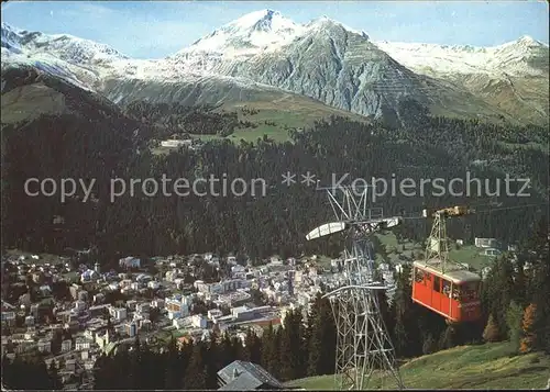 Seilbahn Braemabueel-Jakobshorn Schatzalp Schiahoerner Davos  / Bahnen /