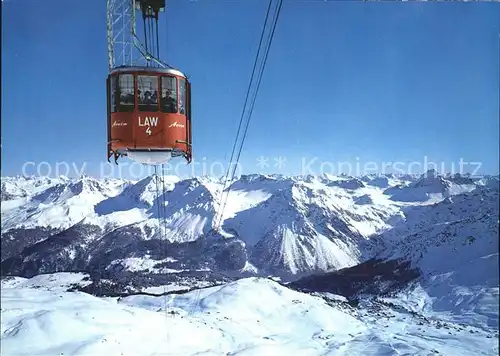 Seilbahn Arosa-Weisshorn  / Bahnen /