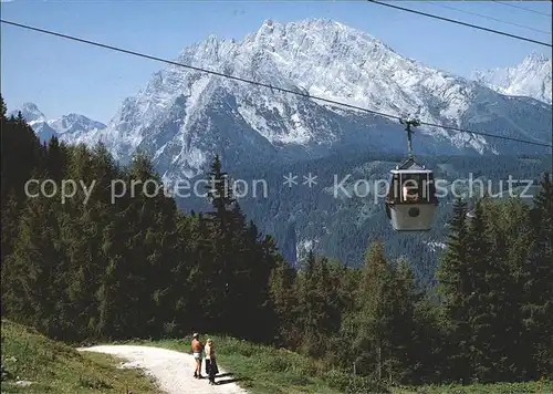 Seilbahn Jenner Watzmann Hochkalter  / Bahnen /