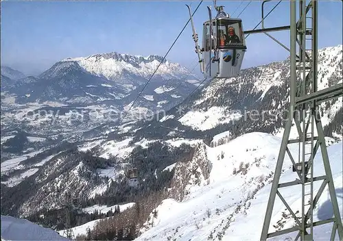 Seilbahn Jenner Untersberg / Bahnen /