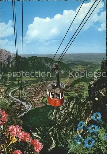 Seilbahn Predigtstuhl Hochstaufen Bad Reichenhall / Bahnen /