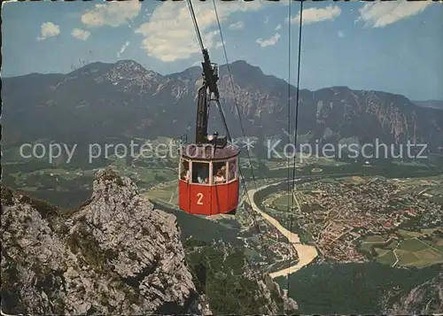 Seilbahn Predigtstuhl Bad Reichenhall Hochstaufen  / Bahnen /