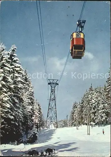 Seilbahn Krkonose Janske Lazne Ianovka na Cernou horu / Bahnen /