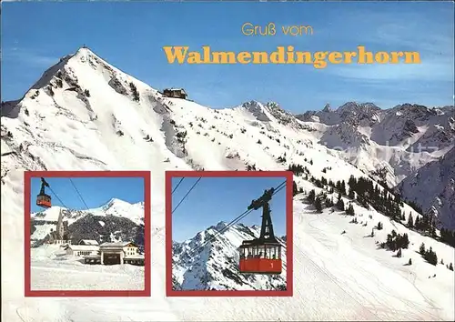 Seilbahn Walmendingerhorn Kleinwalsertal / Bahnen /