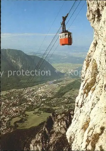 Seilbahn Predigtstuhl Bad Reichenhall  / Bahnen /