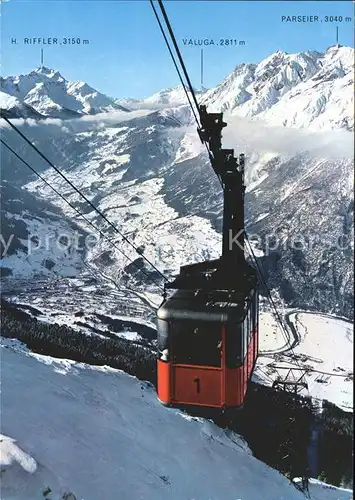 Seilbahn Landeck Tams Tirol / Bahnen /