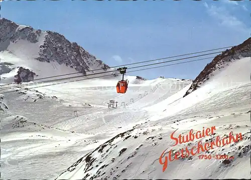 Seilbahn Stubaier Gletscherbahn Gletscherlift Fernau  / Bahnen /