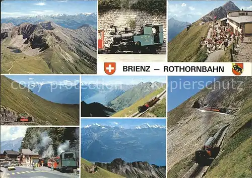 Zahnradbahn Rothornbahn Brienz  Kat. Bergbahn