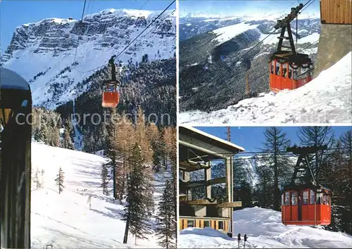 Seilbahn Seceda Val Gardena Dolomiti  / Bahnen /