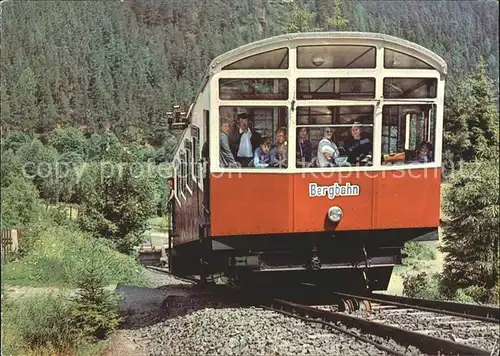 Zahnradbahn Oberweissbacher Bergbahn  Kat. Bergbahn