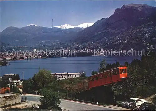 Zahnradbahn Funicolare Lugano San Salvatore  Kat. Bergbahn