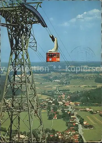 Seilbahn Hochfelln Bergen Bayerische Alpen  / Bahnen /