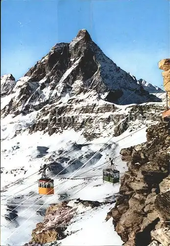 Seilbahn Monte Cervino Valle d'Aosta / Bahnen /