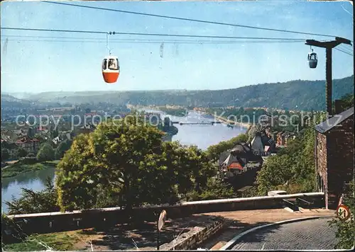 Seilbahn Namur Meuse  / Bahnen /