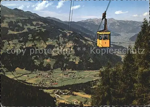 Seilbahn Gerlosstein Zillertal / Bahnen /