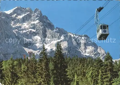 Seilbahn Eibsee Zugspitze  / Bahnen /