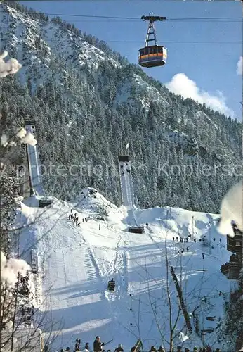 Seilbahn Schattenberg Skisprunganlage Oberstdorf  / Bahnen /