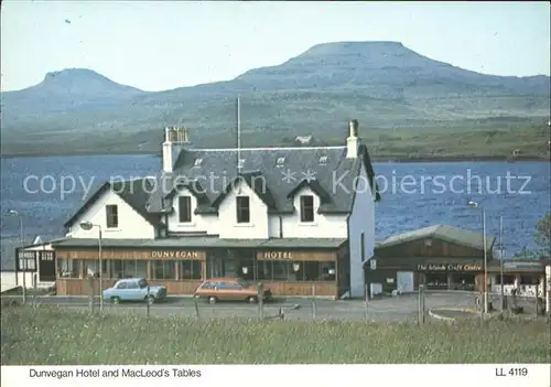 Schottland Dunvegan Hotel and MacLeod`s Tables Kat. Regionales