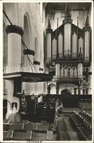 Kirchenorgel Naarden Kerk Kat. Musik