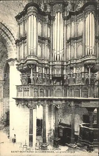 Kirchenorgel Luchon Saint Bertrand de Comminges  Kat. Musik