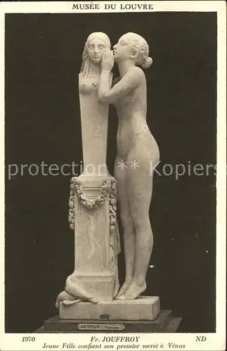 Skulpturen Jeune Fille Venus Fr. Jouffroy Kat. Skulpturen