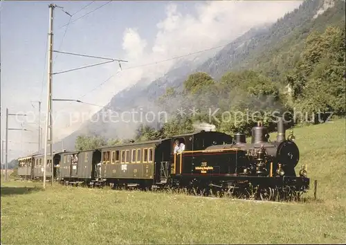 Lokomotive G 3 4 208 Ebligen Ex SBB Bruenig Kat. Eisenbahn