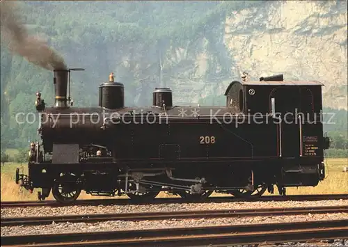 Lokomotive G 3 4 208 ex SBB Bruenig SLM 2403 Kat. Eisenbahn