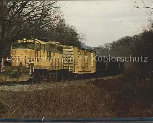 Eisenbahn Madison to Elroy Baraboo  Wisconsin Chicago and Northwestern 4333 Kat. Eisenbahn