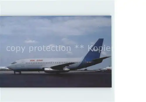 Flugzeuge Zivil Air One B 737 205 SE DLD c n 20711 320 Kat. Airplanes Avions