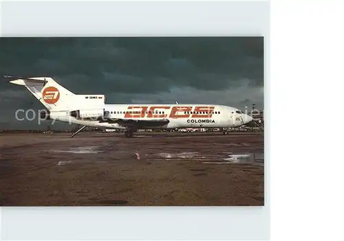 Flugzeuge Zivil Aces Colombia Boeing 727 46 HK 3246X c n 18879 Kat. Airplanes Avions