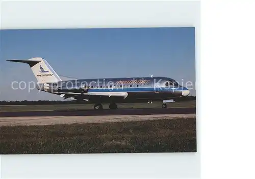 Flugzeuge Zivil Piedmont Airlines Fokker F28 1000 N273N C N 11106 Kat. Airplanes Avions