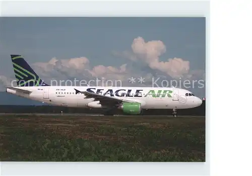 Flugzeuge Zivil Seagle Air A320 211 OM HLD c n 234 Kat. Airplanes Avions