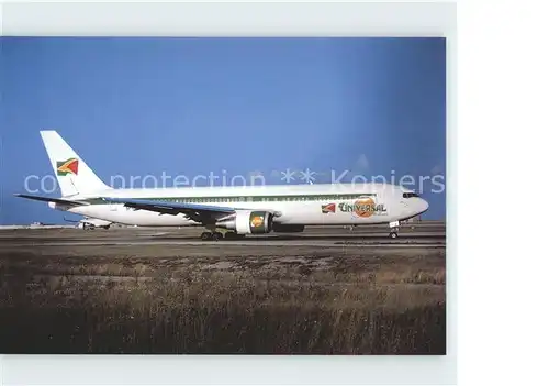 Flugzeuge Zivil Universal Airlines Boeing 767 35D ER SP LPB c n 27902 577  Kat. Airplanes Avions