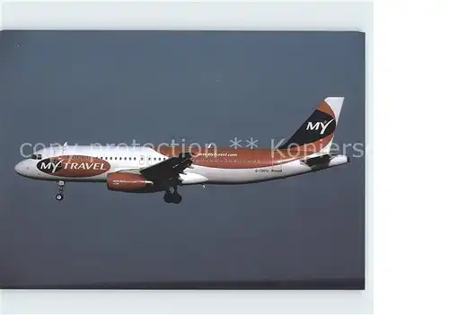 Flugzeuge Zivil My Travel Airbus A320 G CRPH  Kat. Airplanes Avions