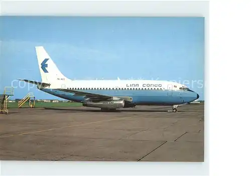 Flugzeuge Zivil Lina Congo Boeing 737 2Q5C Kat. Airplanes Avions