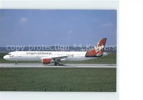 Flugzeuge Zivil Virgin Atlantic A321 211 D AVZB c n 1219 Kat. Airplanes Avions