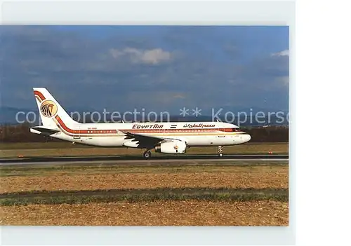 Flugzeuge Zivil Airbus A 320 231 SU GBB c n 166 Kat. Airplanes Avions