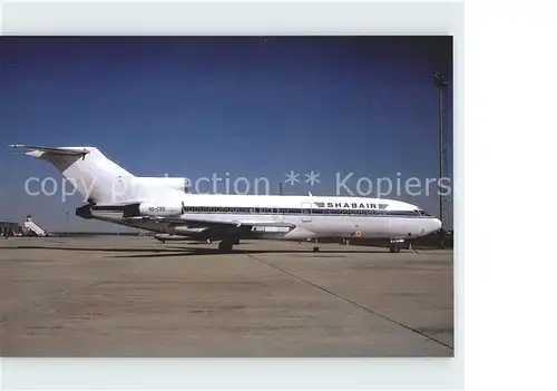 Flugzeuge Zivil Shabair B 727 30 9Q CSG c n 18369 Kat. Airplanes Avions