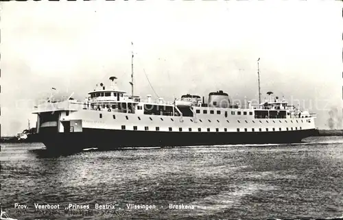Schiffe Veerboot Prinses Beatrix Vlissingen Breskens  Kat. Schiffe