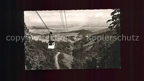 Seilbahn Schauinsland Freiburg im Breisgau  / Bahnen /