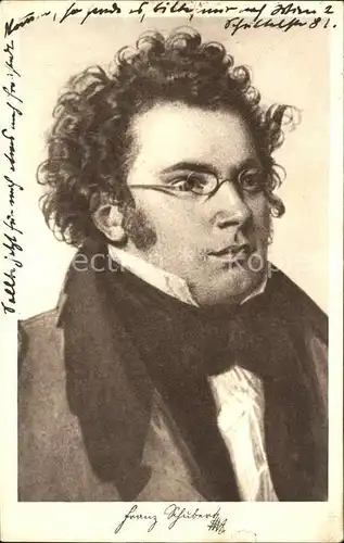 Schubert Franz  Kat. Persoenlichkeiten