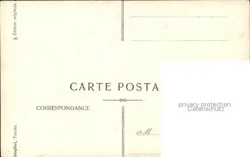 Kuenstlerkarte Didier Pouget Bruyeres en Fleurs Salon 1905 Kat. Kuenstlerkarte
